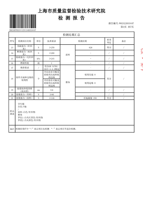2023学年校服质量检测报告——夏季白色短袖T恤（公司一检）_4.jpg