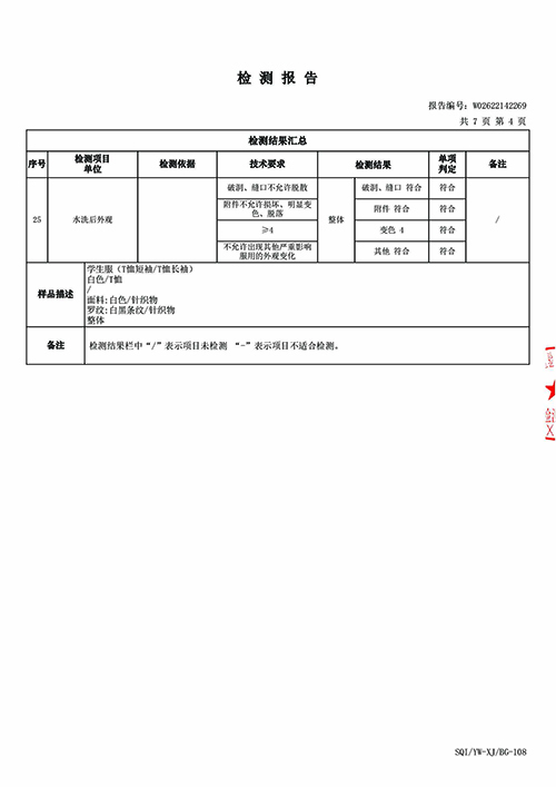2026学年校服质量检测报告——夏季T恤（公司一检） (5).jpg